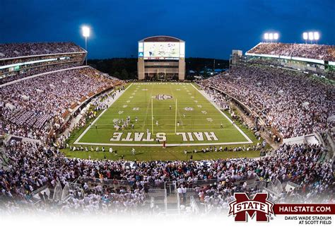 Download Davis Wade Stadium in Starkville, Mississippi Wallpaper ...