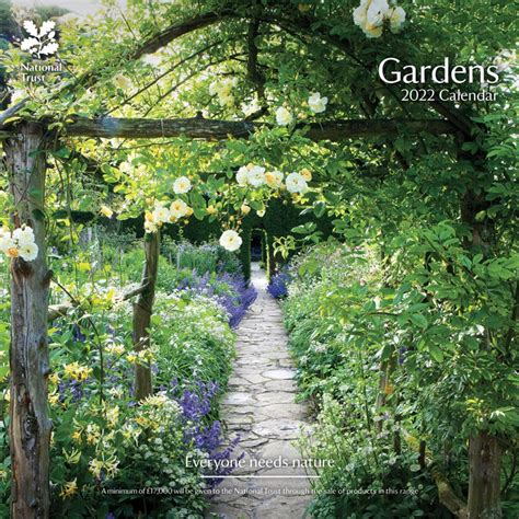 Buy National Trust Gardens 2022 Wall Calendar (30.5 x 30.5 cm) (PFP ...