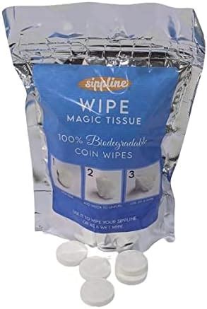 Sippline Magic Compressed Disposable Towel Tablet Capsules Coin Cloth ...