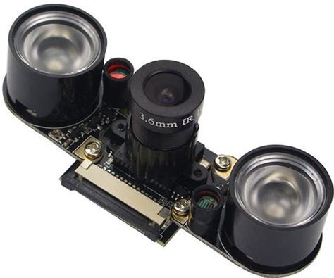 Solnoi Electronics Raspberry Pi 3 Camera Module Night Vision Camera ...