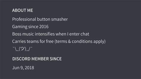 75+ Best Discord Bio Template Ideas in 2025