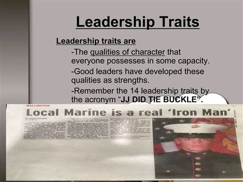 Nicholas Lepinski - Fundamentals of Marine Corps Leadership.ppt
