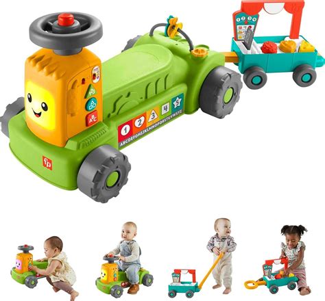 Amazon.com: Fisher-Price Laugh & Learn Tractor de la granja - Juguete ...