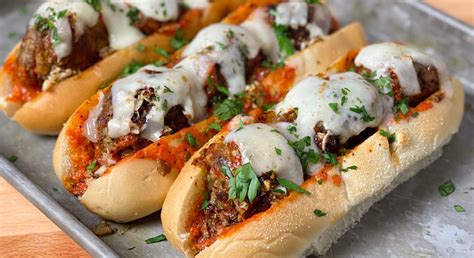 Meatball Sub Recipe | EatingisArt