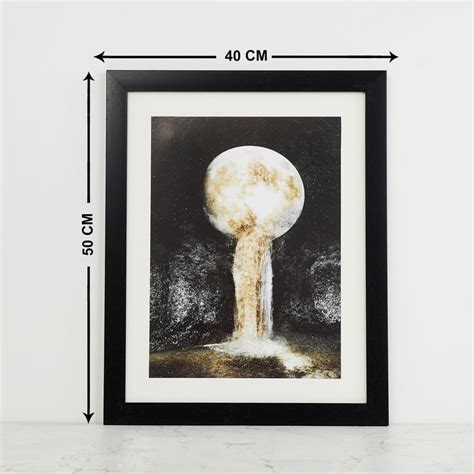 Buy Fiesta Canvas Moon Picture Frame - 40 x 50 cm from Home Centre at ...