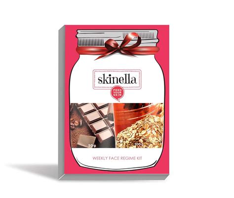 Skinella Weekly Face Regime Kit, Honey And Oats Face Scrub 100 Gram And ...