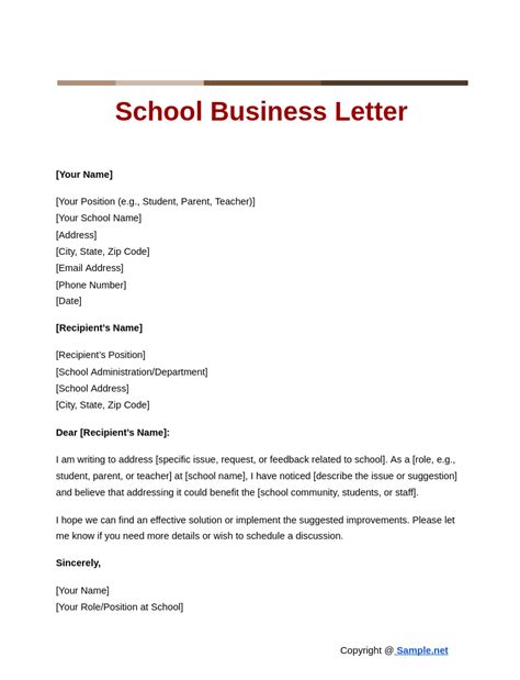 Professional Business Letter 的图像结果