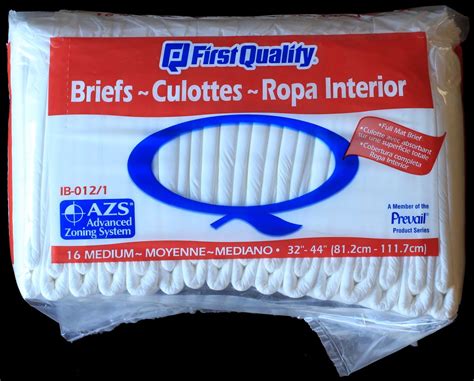 Diaper Metrics: First Quality Briefs (Full Mat) Adult Diaper Review