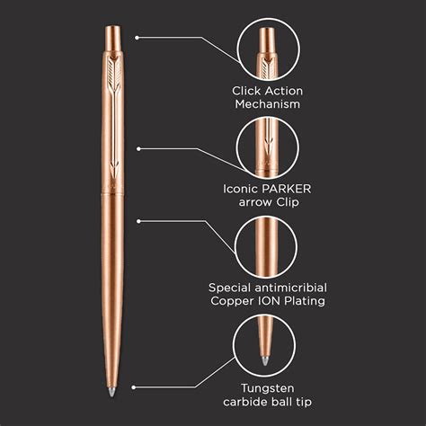 Parker Jotter Antimicrobial Cion Ball Pen - SCOOBOO - PARKER
