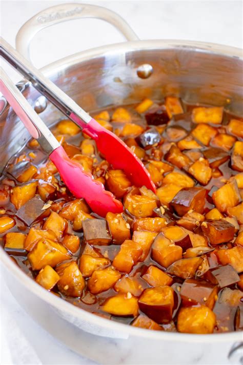 Teriyaki Eggplant - Kitchen Divas