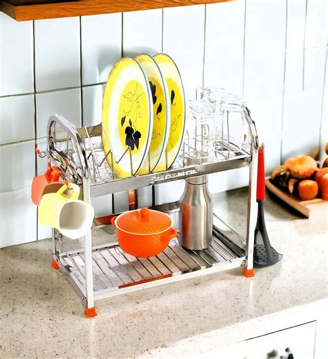 Buy Amol Premium Stainless Dish/Utensils/Kitchen Organizers/Wall Mount ...