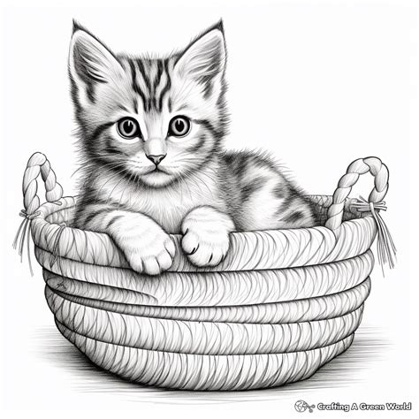 Kitten Printable Coloring Pages - udlvirtual.esad.edu.br