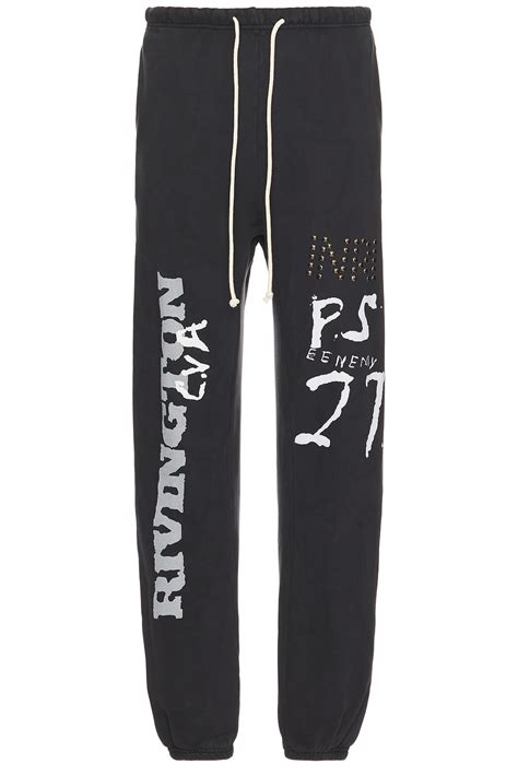RRR123 Inri Sweats in Mechanic Black | FWRD