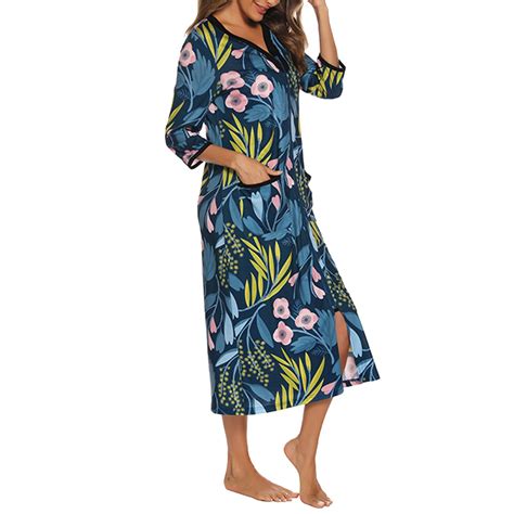 xinglv Clearance Silk Satin Plus Size Nightgown for Women,Nightgowns ...