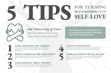 5 Tips Recovery Can Turn Self-Loathing Into Self-Love