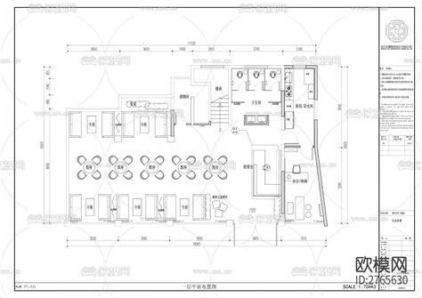 成都500平方茶楼施工图效果图施工图下载_施工图成都500平方茶楼施工图效果图下载_施工图成都500平方茶楼施工图效果图免费下载_建E室内设计网