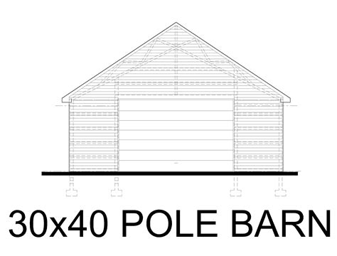 50 X 100 Ranch Styles Pole Barn Home