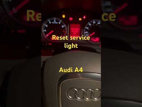 Image result for Audi A4 Service Reset Tutorial