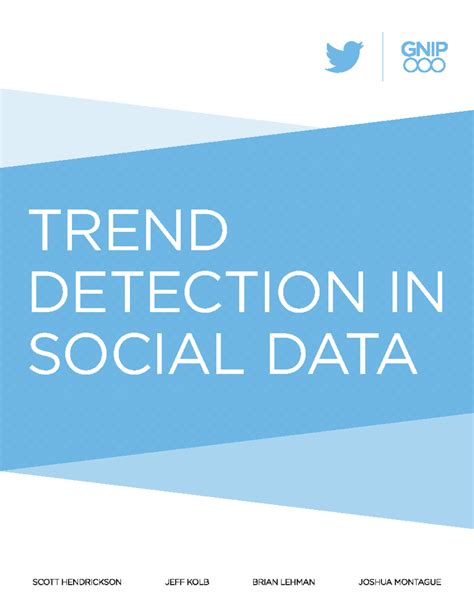 Trend-Detection - TREND DETECTION IN SOCIAL DATA 1 Introduction User ...