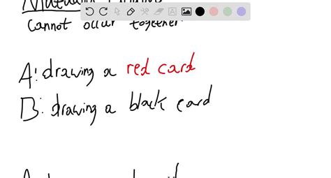 Image result for Two Mutually Exclusive Events Examples