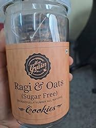 Hey Grain Cookies Home Combo-9 (Ragi & Oats Sugar Free & Almond ...