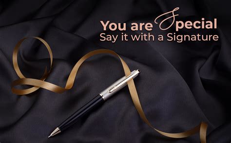 Cello Signature Moonlit Ball Pen|Blue Ink|1 Ball Pen|White Gold, Gold ...