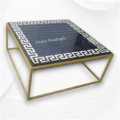 Greek Black Granite Coffee Table – Luxury Handicrafts