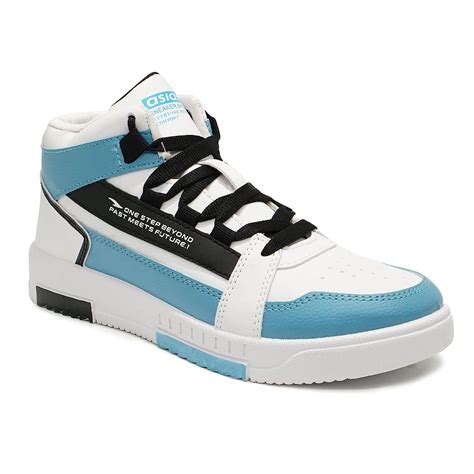Buy ASIAN Men's TARZAN-02 Casual White Sneaker High Neck Shoes for Men ...