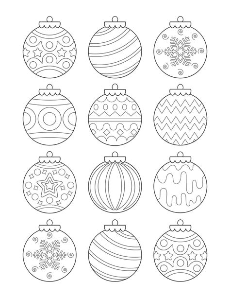 Ornament Coloring Pages