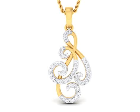 Buy Carlyn Diamond Pendant in Gold | Endear Jewellery – Jewelslane