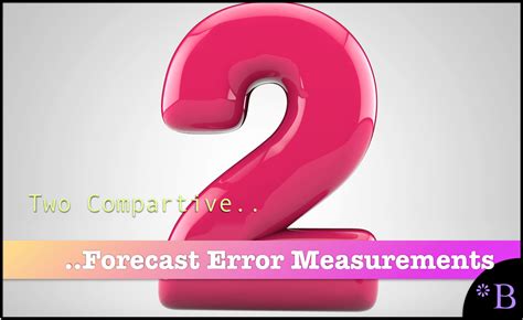 Image result for Forecast Error Calculation
