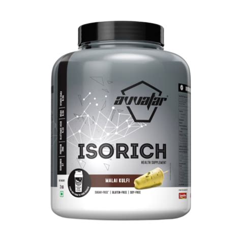 Buy Avvatar Isorich Whey Protein Isolate - 2 kg Online | NutriStar