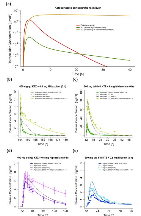 A Physiologically Based Pharmacokinetic Model of Ketoconazole and Its ...