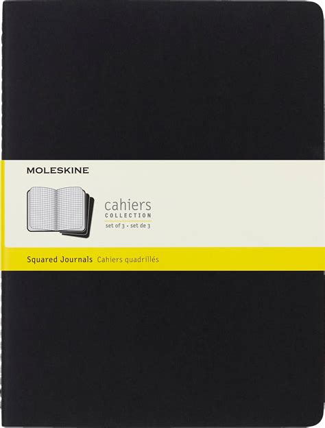 Moleskine Notebook, Squared Page Journal, Cardboard Cover, 16 ...