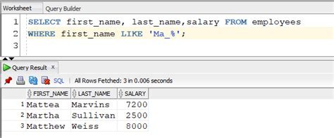 Image result for Like Oracle SQL