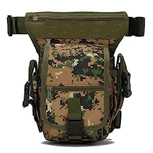Buy Anjoy Drop Leg Bag Fanny Waist Thigh Packs Outdoor Military ...