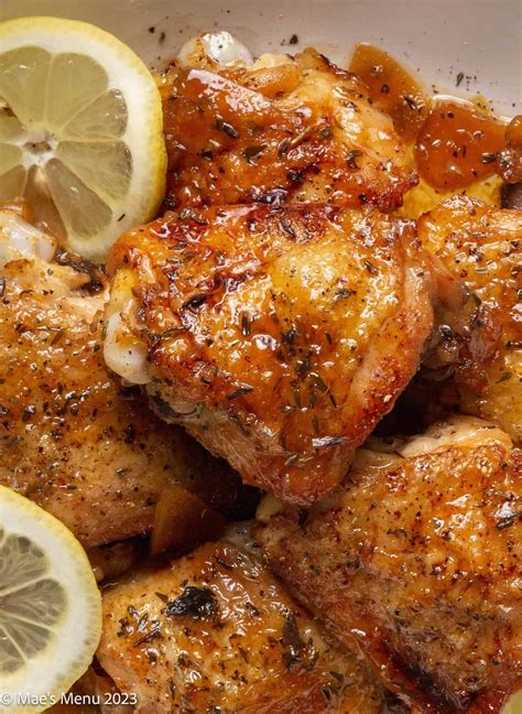 Honey Garlic Lemon Pepper Chicken Thighs in 2024 | Stuffed peppers ...