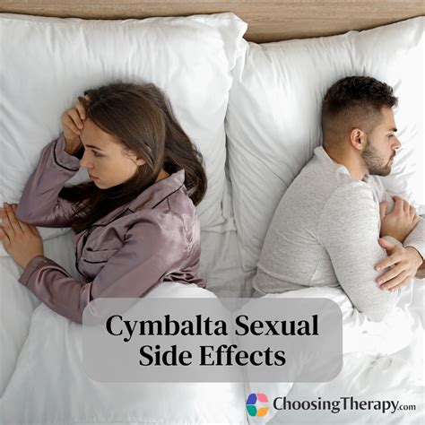 What Are Cymbalta (Duloxetine) Side Effects Sexually?