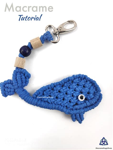 Macrame Animal Keychain Tutorial 的图像结果