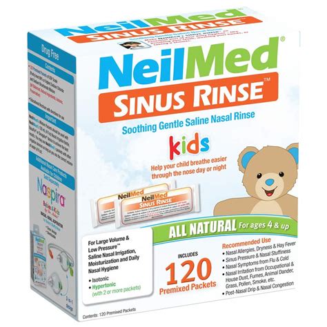 Buy Neil Med Sinus Rinse Pediatric Packets , Premixed 120/box Online at ...
