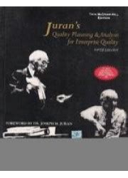 Juran's Quality Planning & Analysis for Enterprise Quality 5th Edition ...