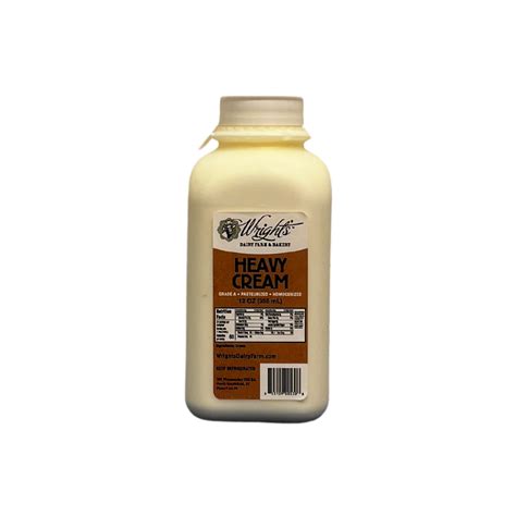 Heavy Cream, 12oz – Seymour Foods