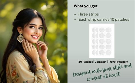 Buy ODASWA Invisible Earlobe Comfort Patches for Earrings – Ayurvedic ...