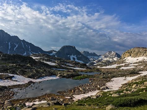 Indian Basin, Wind River Range, WY [OC] [4032x3024] : r/EarthPorn