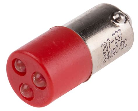 RS PRO | RS PRO Red Indicator Lamp, 24 V ac/dc | 207-337 | RS