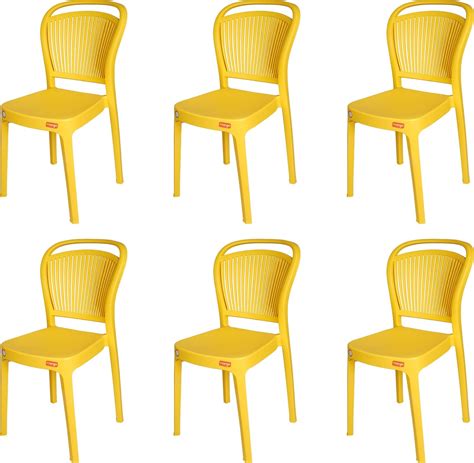 Furniture Yard Mango Salsa Dining/Cafeteria/Designer Armless Heavy Duty ...