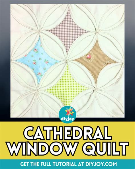 Cathedral Window Quilting Tutorial 的图像结果
