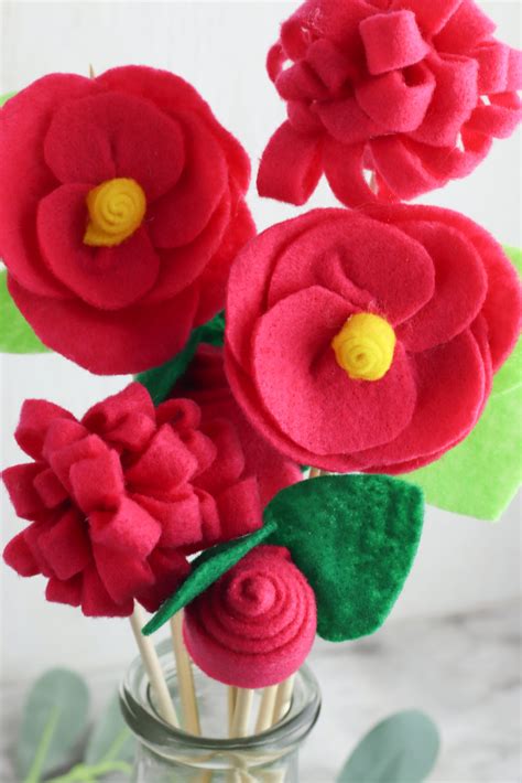 Diy Felt Flowers