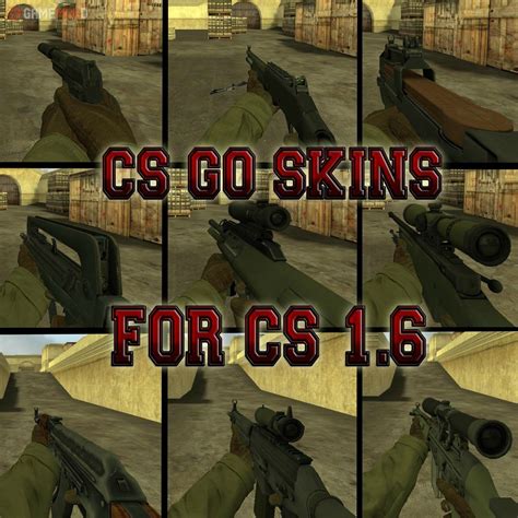 CS GO Skins Pack For CS 1.6 - Update #2 » CS 1.6 - Skins Weapons Weapon ...