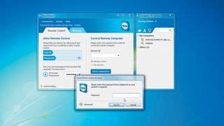 How to Connect TeamViewer 的图像结果
